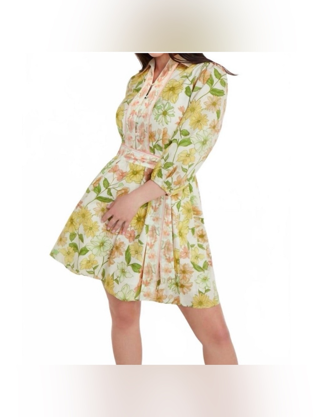 NWT Hermoza Floral Halle Mini Dress in Sights of Spring